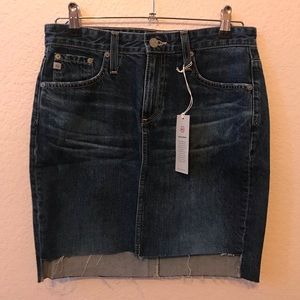 AG Adriano Goldschmied Women's Denim Pencil Skirt